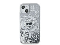 Funda Karl Lagerfeld Liquid Glitter Choupette Head MagSafe para iPhone 14 / 15 / 13 - transparente Funda Karl Lagerfeld Liquid Glitter Choupette Head MagSafe para iPhone 14 / 15 / 13 - transparente
