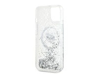 Capa MagSafe Karl Lagerfeld Liquid Glitter Choupette Head para iPhone 13 - transparente Capa MagSafe Karl Lagerfeld Liquid Glitter Choupette Head para iPhone 13 - transparente