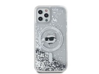 Karl Lagerfeld Liquid Glitter Choupette Head MagSafe Case for iPhone 12 / 12 Pro - Transparent Karl Lagerfeld Liquid Glitter Choupette Head MagSafe Case for iPhone 12 / 12 Pro - Transparent