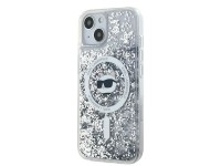 Capa MagSafe Karl Lagerfeld Liquid Glitter Choupette Head para iPhone 13 - transparente Capa MagSafe Karl Lagerfeld Liquid Glitter Choupette Head para iPhone 13 - transparente