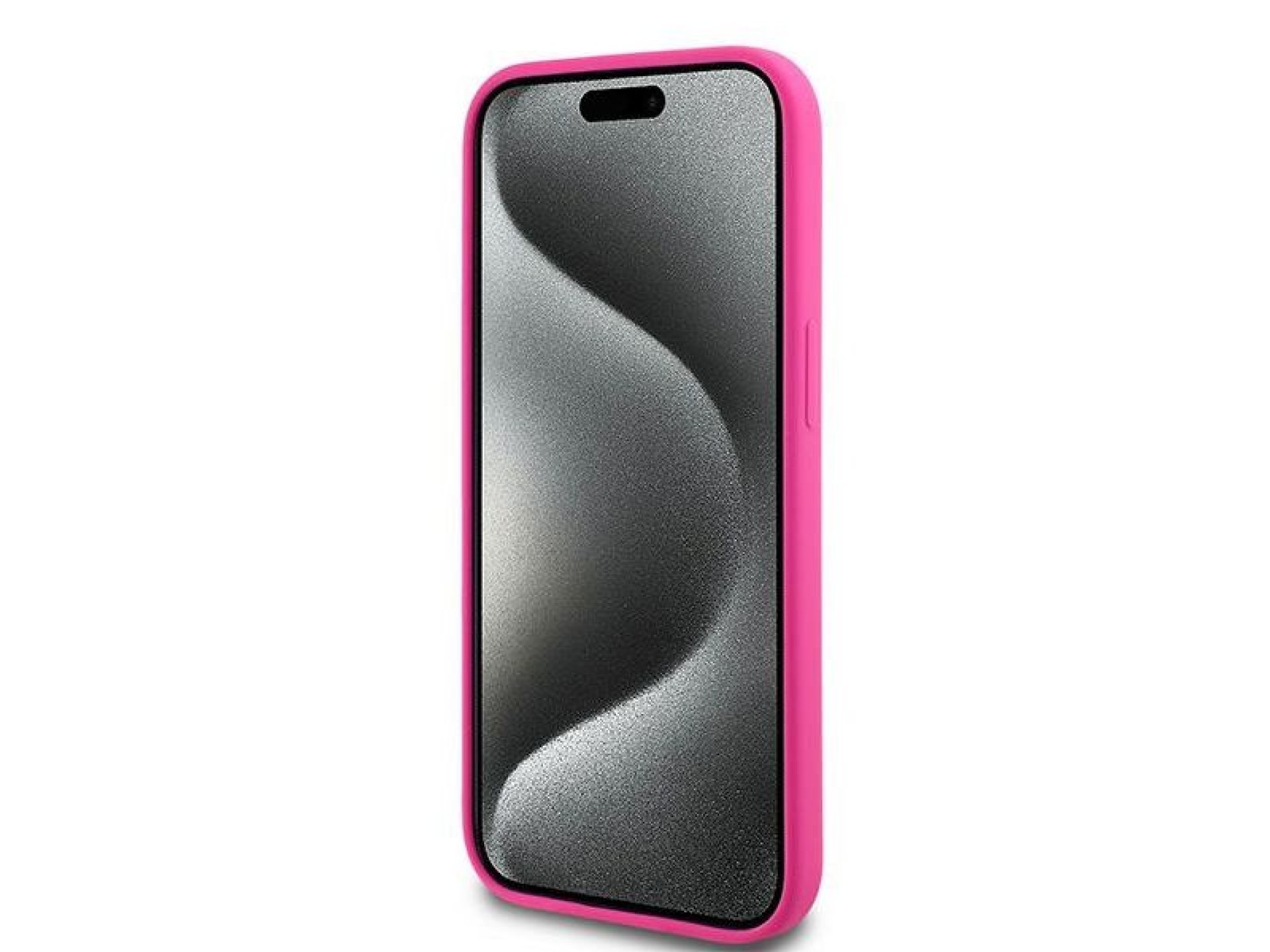Karl Lagerfeld Silicone Choupette Head MagSafe Case for iPhone 15 Plus / 14 Plus - Pink