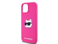 Karl Lagerfeld Silicone Choupette Head MagSafe Case for iPhone 15 Plus / 14 Plus - Pink Karl Lagerfeld Silicone Choupette Head MagSafe Case for iPhone 15 Plus / 14 Plus - Pink