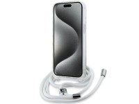 Funda bandolera Karl Lagerfeld IML Karl Head MagSafe para iPhone 15 / 14 / 13 - transparente