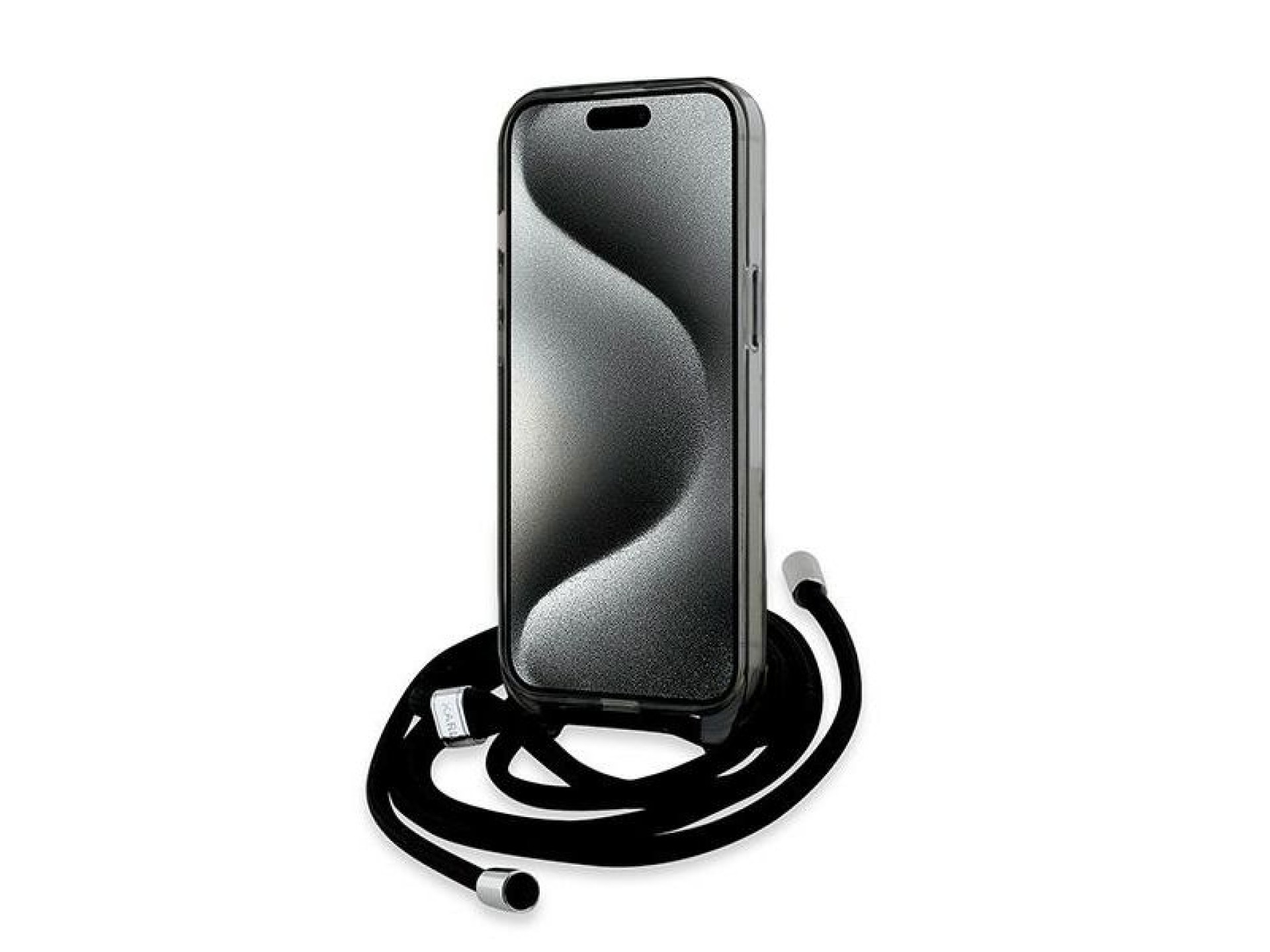 Karl Lagerfeld IML Crossbody Monogram Karl & Choupette Head MagSafe Case for iPhone 15 / 14 / 13 - B