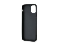 Capa Karl Lagerfeld Diagonal Quilted Script para iPhone 11 / Xr - preta Capa Karl Lagerfeld Diagonal Quilted Script para iPhone 11 / Xr - preta