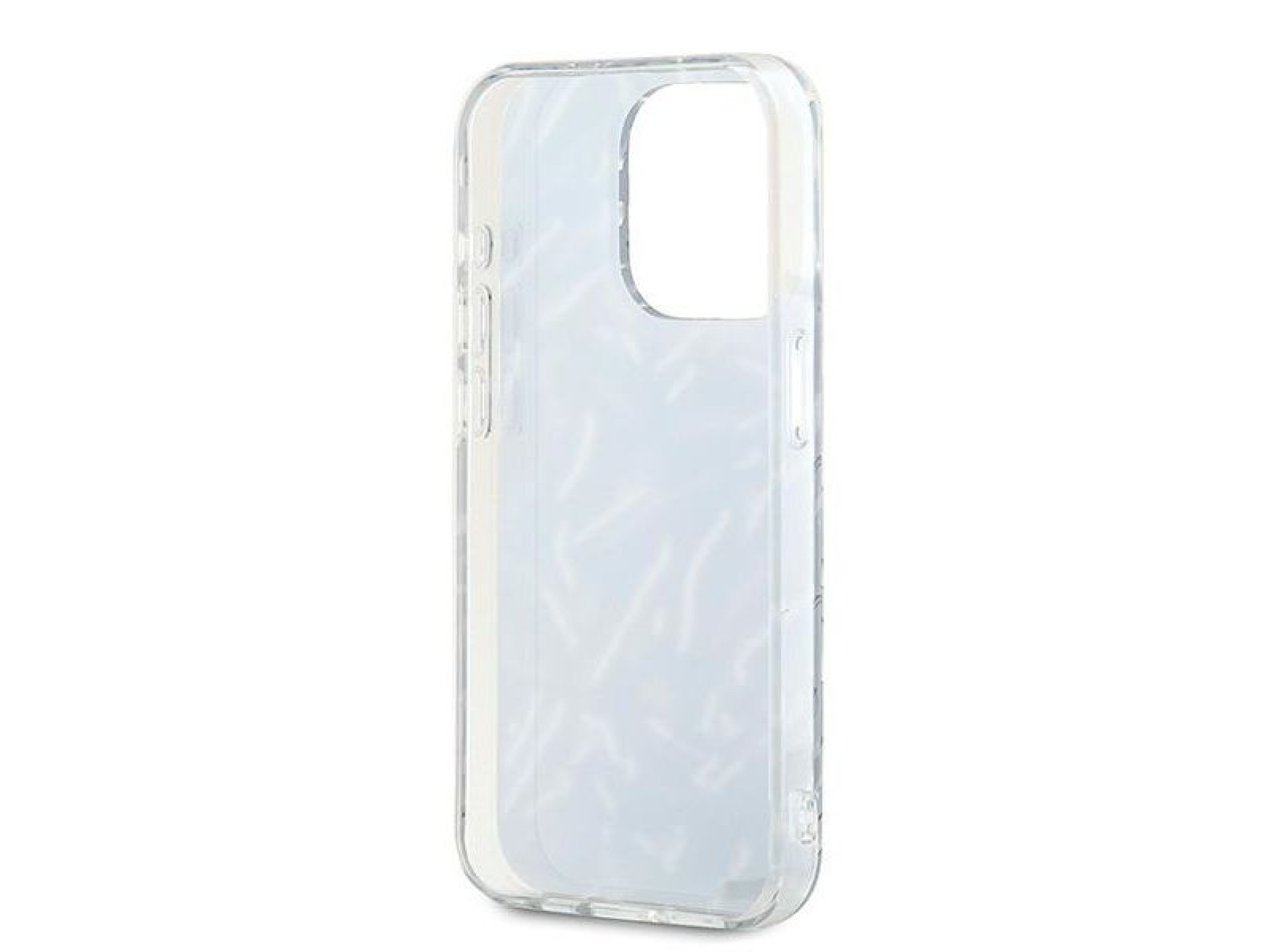 Funda Karl Lagerfeld Zebra con cordón para iPhone 15 Pro Max - Morada