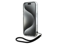 Funda Karl Lagerfeld Zebra con cord�n para iPhone 15 Pro Max - Morada