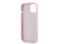 Capa Karl Lagerfeld Diagonal Quilted Script para iPhone 15 Plus / 14 Plus - rosa Capa Karl Lagerfeld Diagonal Quilted Script para iPhone 15 Plus / 14 Plus - rosa