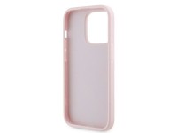 Funda Karl Lagerfeld Diagonal Quilted Script para iPhone 14 Pro - rosa Funda Karl Lagerfeld Diagonal Quilted Script para iPhone 14 Pro - rosa