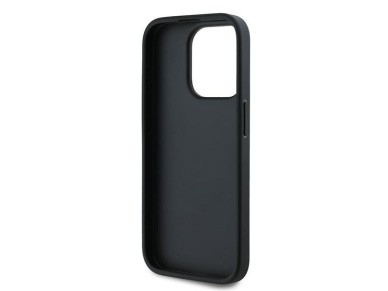 Karl Lagerfeld Diagonal Quilted Script case for iPhone 15 Pro Max - black Karl Lagerfeld Diagonal Quilted Script case for iPhone 15 Pro Max - black