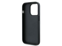 Karl Lagerfeld Diagonal Quilted Script case for iPhone 14 Pro - black Karl Lagerfeld Diagonal Quilted Script case for iPhone 14 Pro - black