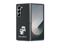 Karl Lagerfeld Saffiano Metal Pin Case for Samsung Galaxy Z Fold 6 - Black Karl Lagerfeld Saffiano Metal Pin Case for Samsung Galaxy Z Fold 6 - Black