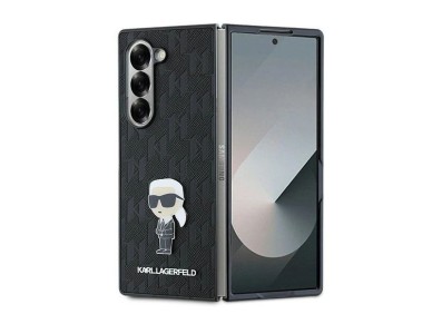 Karl Lagerfeld Saffiano Ikonik Pin Case for Samsung Galaxy Z Fold 6 - Black Karl Lagerfeld Saffiano Ikonik Pin Case for Samsung Galaxy Z Fold 6 - Black