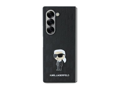 Karl Lagerfeld Saffiano Ikonik Pin Case for Samsung Galaxy Z Fold 6 - Black Karl Lagerfeld Saffiano Ikonik Pin Case for Samsung Galaxy Z Fold 6 - Black