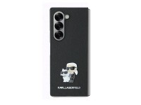 Karl Lagerfeld Saffiano Metal Pin Case for Samsung Galaxy Z Fold 6 - Black Karl Lagerfeld Saffiano Metal Pin Case for Samsung Galaxy Z Fold 6 - Black