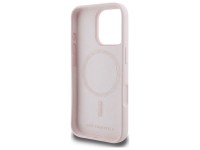 Karl Lagerfeld Silicone Nauble Heads Print MagSafe Case for iPhone 16 Pro - Pink Karl Lagerfeld Silicone Nauble Heads Print MagSafe Case for iPhone 16 Pro - Pink