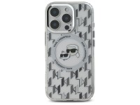 Capa MagSafe para iPhone 16 Pro com monograma Karl Lagerfeld IML e cabeça de Karl & Choupette - Tran Capa MagSafe para iPhone 16 Pro com monograma Karl Lagerfeld IML e cabeça de Karl & Choupette - Tran