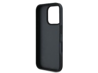 Karl Lagerfeld Cardslots Monogram iPhone 16 Pro Max Case - Black Karl Lagerfeld Cardslots Monogram iPhone 16 Pro Max Case - Black