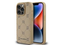 Karl Lagerfeld Magsafe Karl Head iPhone 15 Pro Case - Beige Karl Lagerfeld Magsafe Karl Head iPhone 15 Pro Case - Beige