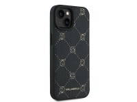 Capa MagSafe Karl Lagerfeld Karl Head para iPhone 15 Plus - Preta