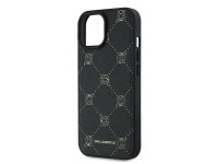 Capa MagSafe Karl Lagerfeld Karl Head para iPhone 15 Plus - Preta