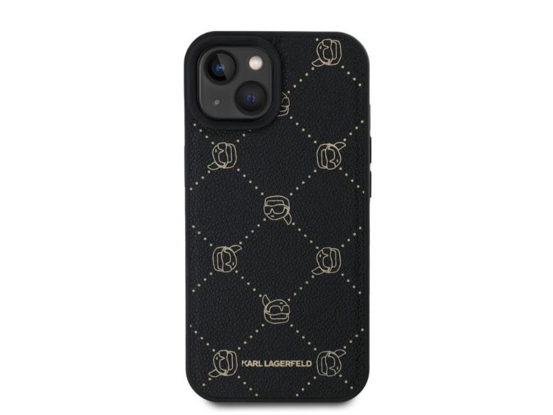 Karl Lagerfeld Magsafe Karl Head iPhone 15 Case - Black