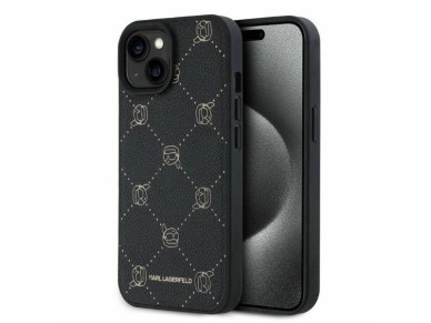Karl Lagerfeld Magsafe Karl Head iPhone 15 Case - Black Karl Lagerfeld Magsafe Karl Head iPhone 15 Case - Black