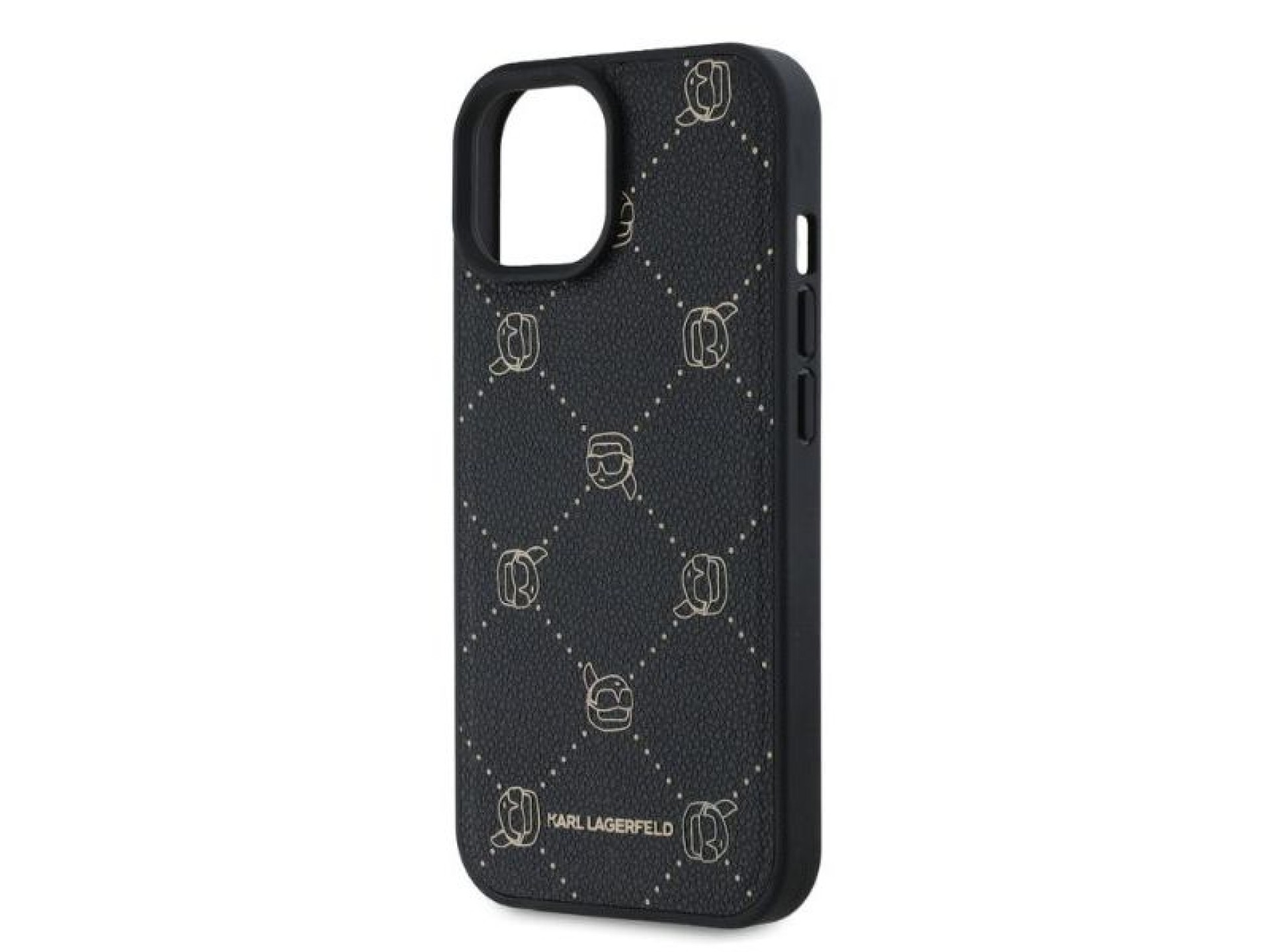 Karl Lagerfeld Magsafe Karl Head iPhone 15 Case - Black