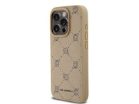 Capa Karl Lagerfeld Magsafe Karl Head para iPhone 15 Pro Max - Bege Capa Karl Lagerfeld Magsafe Karl Head para iPhone 15 Pro Max - Bege