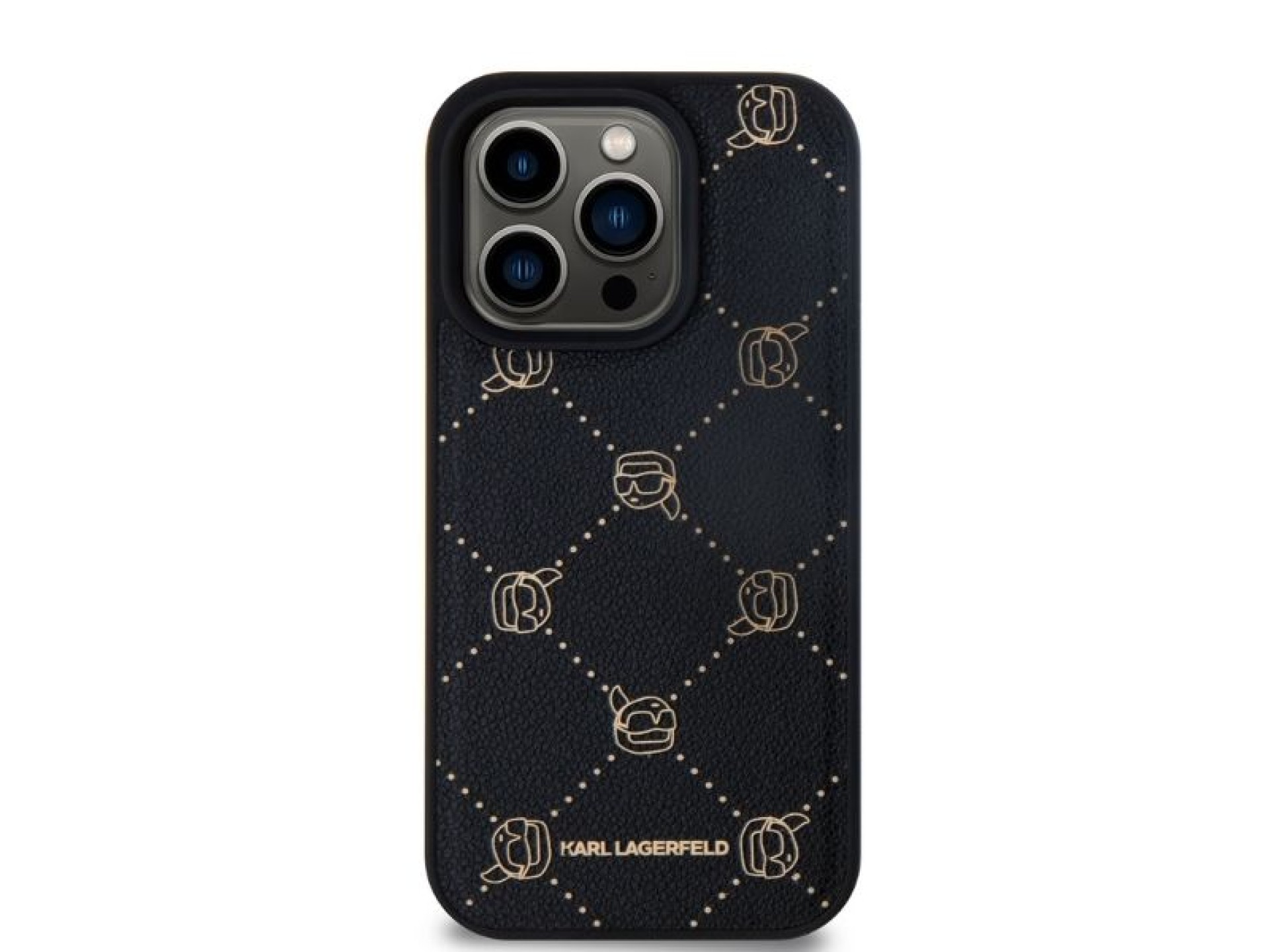 Funda Karl Lagerfeld MagSafe Karl Head para iPhone 15 Pro Max - Negra