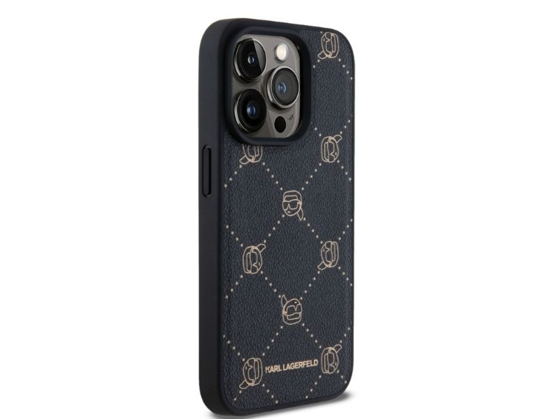 Funda Karl Lagerfeld MagSafe Karl Head para iPhone 15 Pro Max - Negra