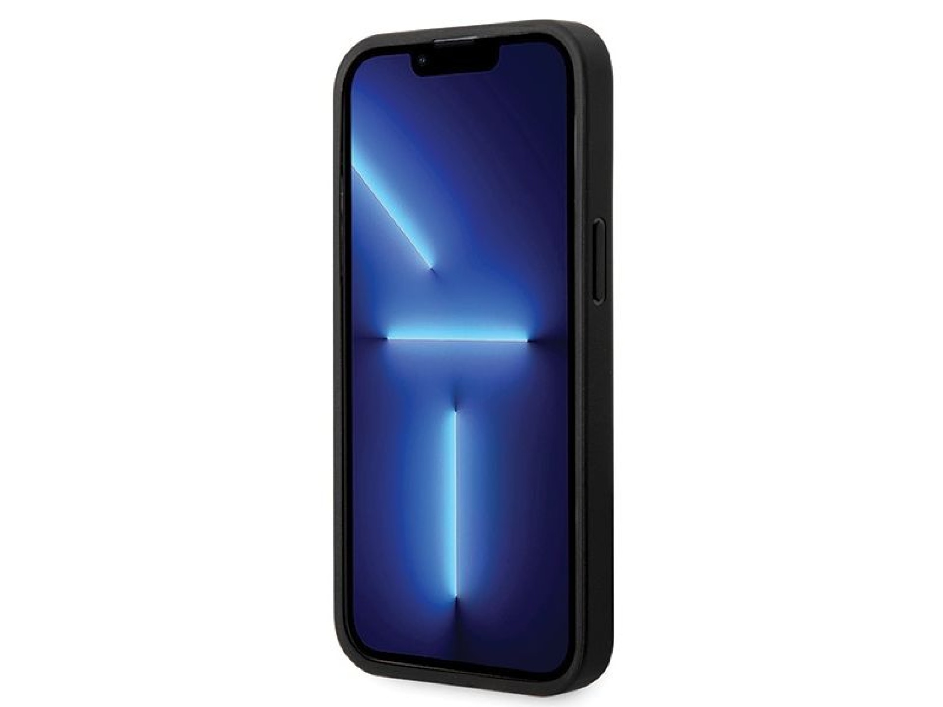 BMW Leather Diamond Pattern case for iPhone 14 Pro - black