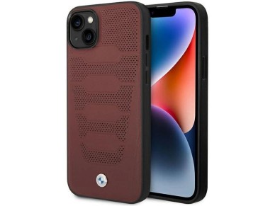 Case BMW BMHCP14S22RPSR iPhone 14 6.1" burgundy/burgundy Leather Seats Pattern Case BMW BMHCP14S22RPSR iPhone 14 6.1" burgundy/burgundy Leather Seats Pattern