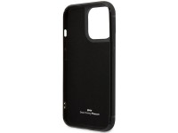 Capa BMW BMHCP14L22RSEPK para iPhone 14 Pro 6.1" preta/couro preto com compartimento para cartão Capa BMW BMHCP14L22RSEPK para iPhone 14 Pro 6.1" preta/couro preto com compartimento para cartão
