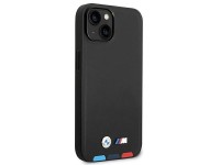 Case BMW BMHCP14M22PTDK iPhone 14 Plus 6.7 "black / black Leather Stamp Tricolor Case BMW BMHCP14M22PTDK iPhone 14 Plus 6.7 "black / black Leather Stamp Tricolor