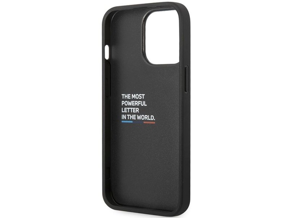 BMW Bi Pattern Case for iPhone 14 Pro 6.1" - Black