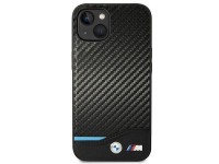 Funda BMW BMHCP14S22NBCK para iPhone 14 de 6,1" negra / negra, de cuero y carbono. Funda BMW BMHCP14S22NBCK para iPhone 14 de 6,1" negra / negra, de cuero y carbono.