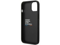 Funda BMW BMHCP14S22NBCK para iPhone 14 de 6,1" negra / negra, de cuero y carbono. Funda BMW BMHCP14S22NBCK para iPhone 14 de 6,1" negra / negra, de cuero y carbono.