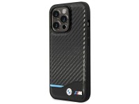 Funda BMW BMHCP14L22NBCK para iPhone 14 Pro de 6,1" negra / negra, de cuero y carbono. Funda BMW BMHCP14L22NBCK para iPhone 14 Pro de 6,1" negra / negra, de cuero y carbono.