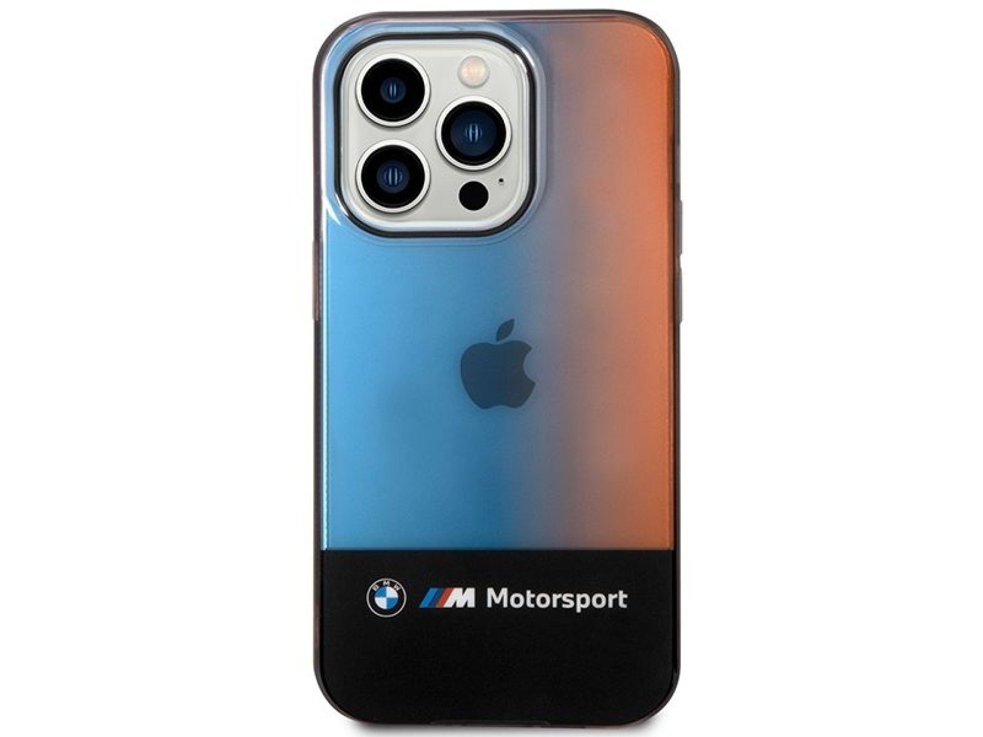 BMW Half Tricolor Case for iPhone 14 Pro Max 6.7