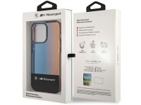 BMW Half Tricolor Case for iPhone 14 Pro Max 6.7" - Black BMW Half Tricolor Case for iPhone 14 Pro Max 6.7" - Black