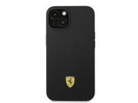 Ferrari FEHMSIP14MBK iPhone 14 Plus 6.7" black/black hardcase Silicone Metal Logo Magsafe Ferrari FEHMSIP14MBK iPhone 14 Plus 6.7" black/black hardcase Silicone Metal Logo Magsafe