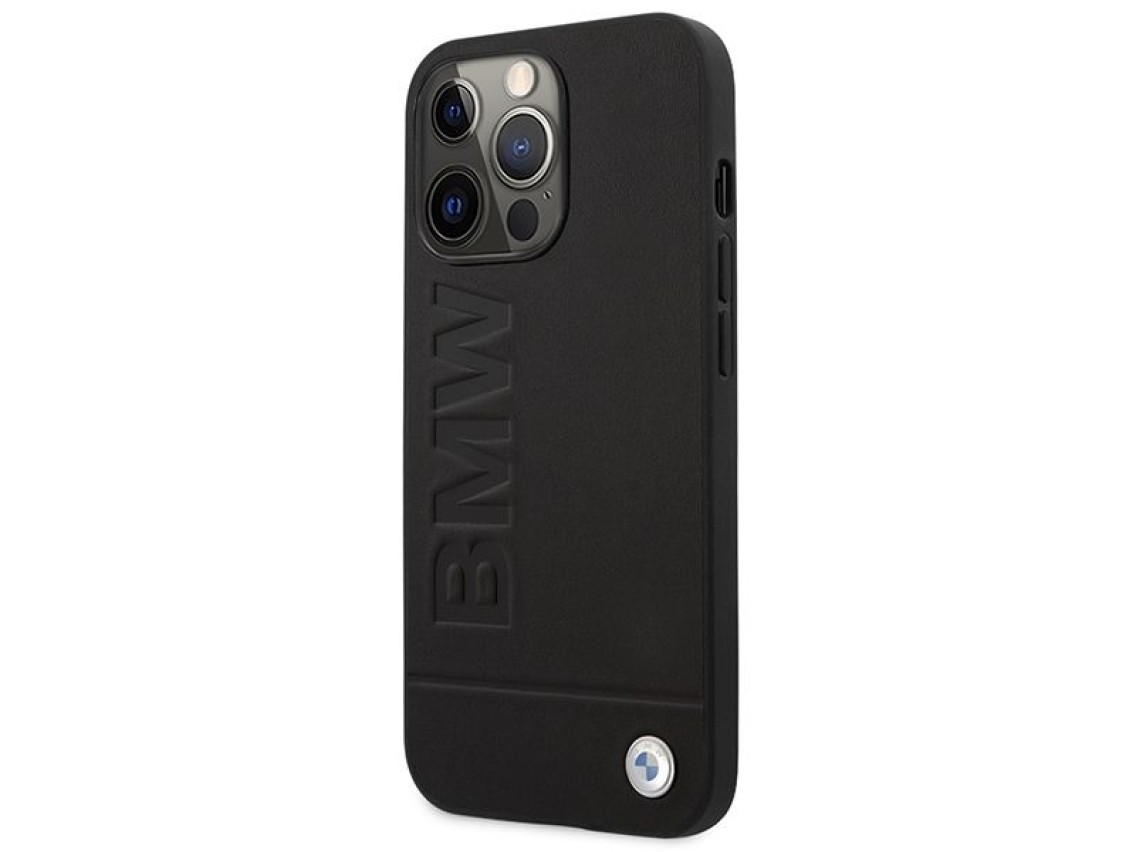 Funda MagSafe con logotipo BMW para iPhone 14 Pro Max - Negra