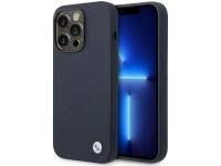 Capa BMW BMHMP14XSILNA para iPhone 14 Pro Max 6.7" azul marinho/azul marinho, em silicone com logoti Capa BMW BMHMP14XSILNA para iPhone 14 Pro Max 6.7" azul marinho/azul marinho, em silicone com logoti