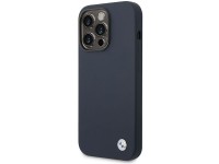 Capa BMW BMHMP14XSILNA para iPhone 14 Pro Max 6.7" azul marinho/azul marinho, em silicone com logoti Capa BMW BMHMP14XSILNA para iPhone 14 Pro Max 6.7" azul marinho/azul marinho, em silicone com logoti