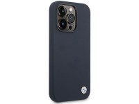 Capa BMW BMHMP14XSILNA para iPhone 14 Pro Max 6.7" azul marinho/azul marinho, em silicone com logoti Capa BMW BMHMP14XSILNA para iPhone 14 Pro Max 6.7" azul marinho/azul marinho, em silicone com logoti