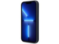 Capa BMW BMHMP14XSILNA para iPhone 14 Pro Max 6.7" azul marinho/azul marinho, em silicone com logoti Capa BMW BMHMP14XSILNA para iPhone 14 Pro Max 6.7" azul marinho/azul marinho, em silicone com logoti