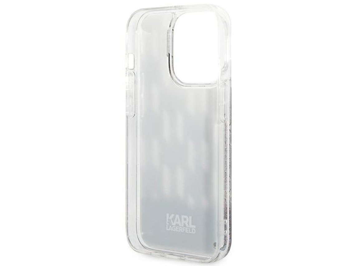 Karl Lagerfeld KLHCP14XLMNMK iPhone 14 Pro Max 6.7 "hardcase black / black Liquid Glitter Monogram