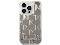 Karl Lagerfeld KLHCP14LLMNMS iPhone 14 Pro 6.1 "hardcase silver / silver Liquid Glitter Monogram Karl Lagerfeld KLHCP14LLMNMS iPhone 14 Pro 6.1 "hardcase silver / silver Liquid Glitter Monogram