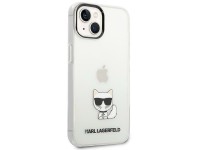 Karl Lagerfeld KLHCP14MCTTR iPhone 14 Plus 6.7 "capa r�gida transparente Choupette Body